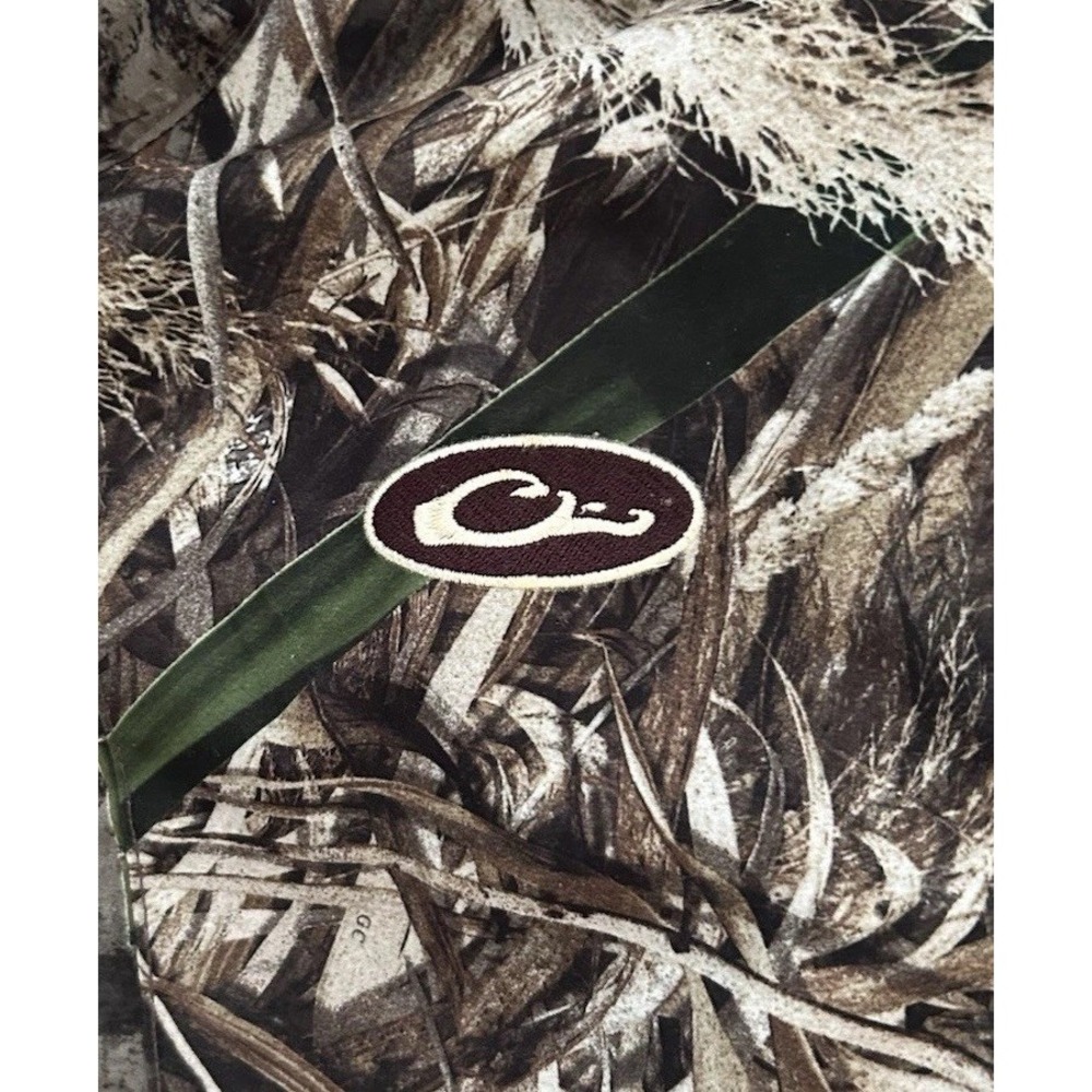 brown camouflage Lady Drake Waterfowl Systems fleece jacket Realtree 8-10